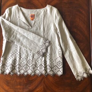 Tory Burch Linen Tunic